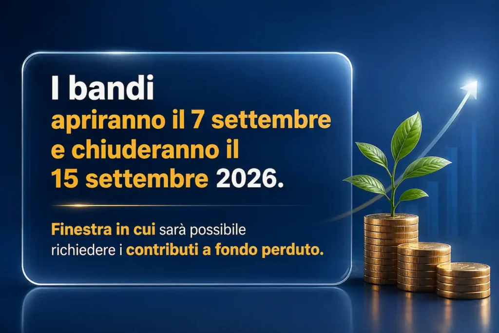 Contributi a fondo perduto DSM